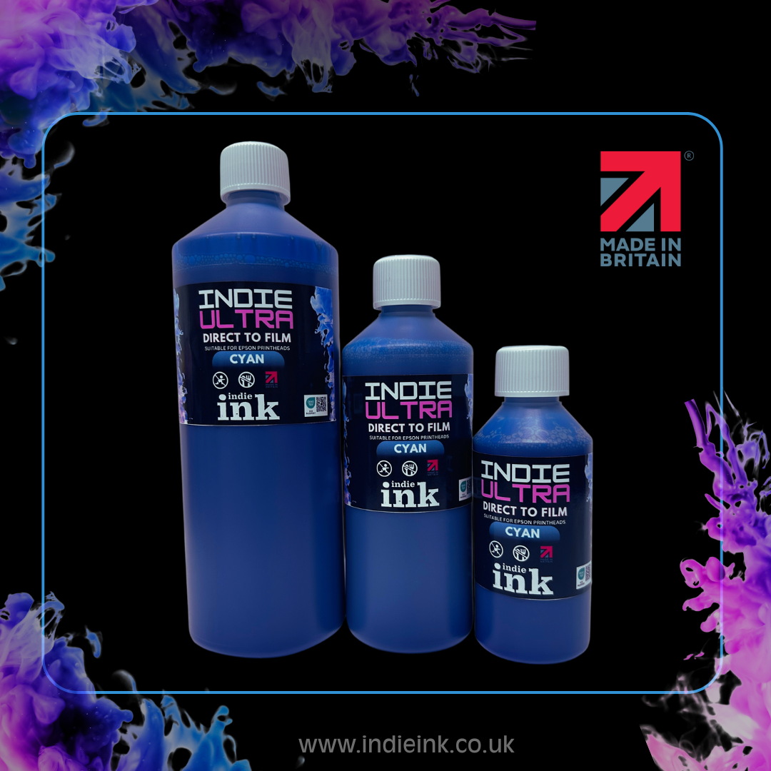 Cyan DTF Ink (Indie Ultra)