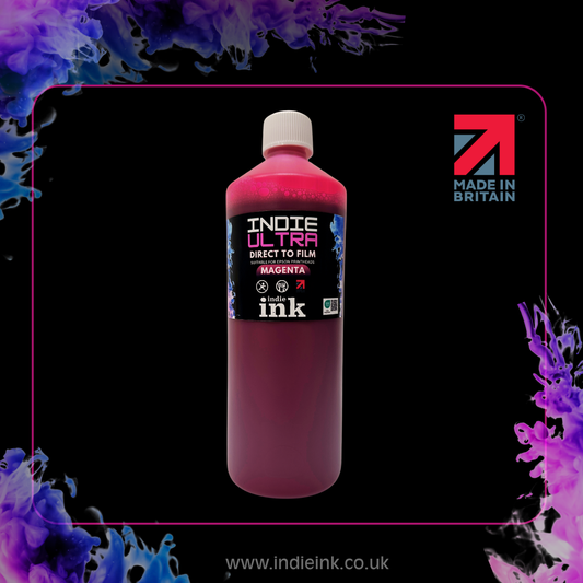 magenta DTF ink Indie Ink