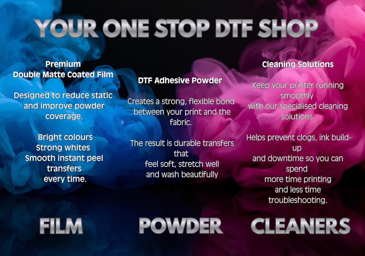 Indie Ink | UK-Made DTF, DTG & Sublimation Ink
