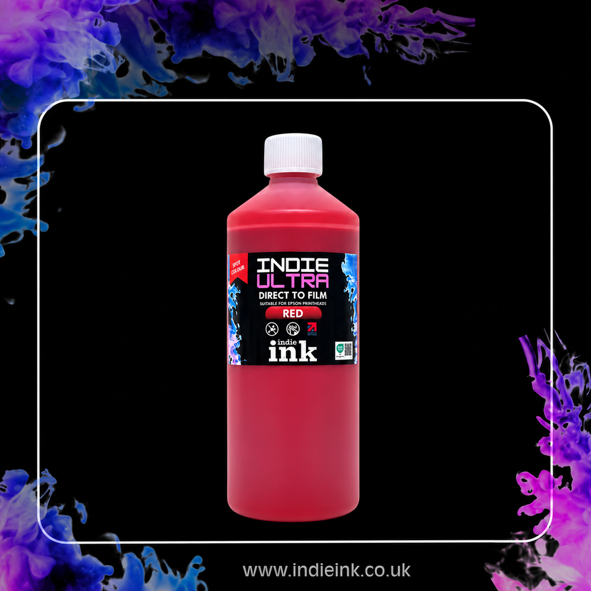 Red, Green, Blue & Orange DTF Spot Colour Ink – Indie Ultra