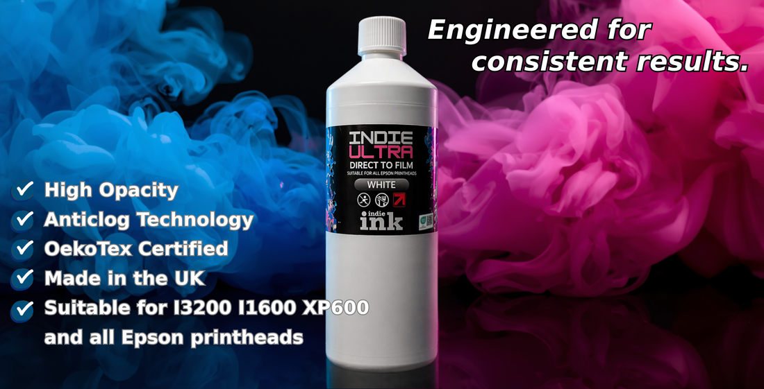 Indie Ink | UK-Made DTF, DTG & Sublimation Ink